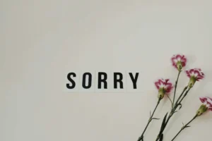 Apology Messages